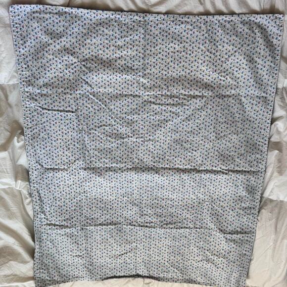 Patchwork printed baby blanket fleece floral 33"x40" - Picture 6 of 8